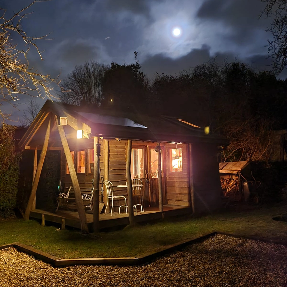 David Stokes's writing cabin
